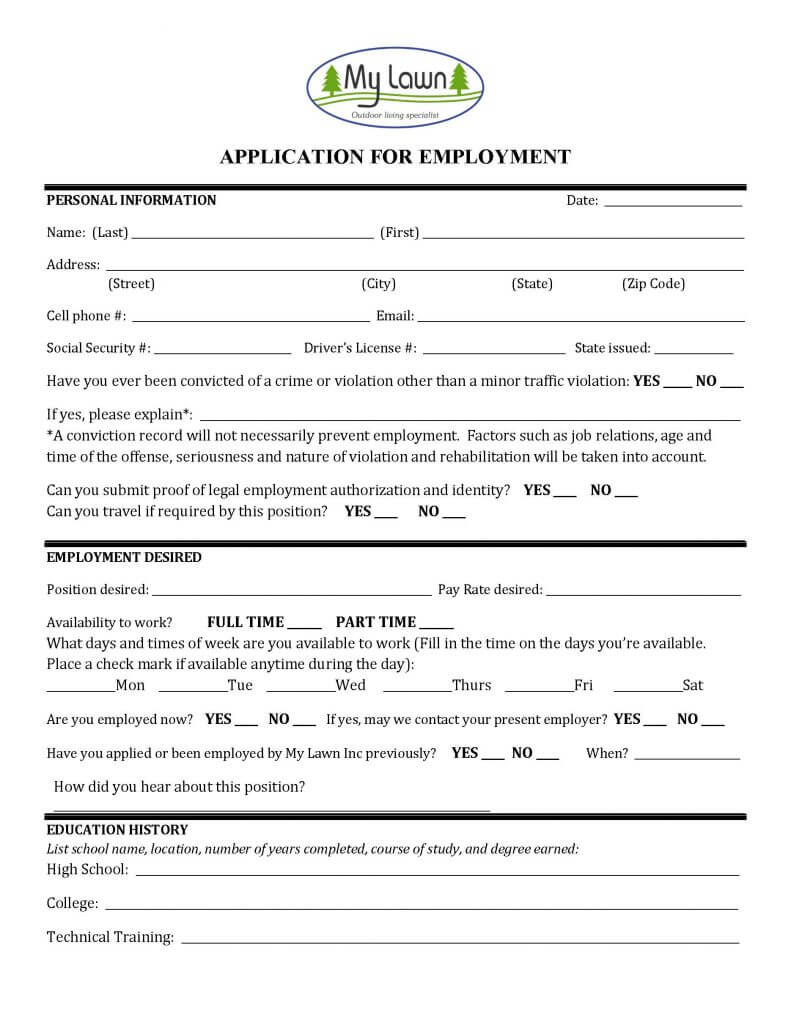 Join Our Team My Lawn